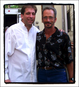 With Marty Haggard, 2010